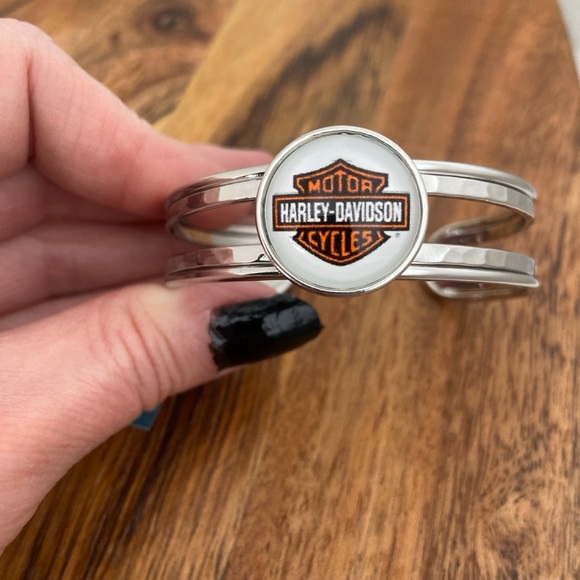 Harley-Davidson Snap Jewelry Cuff Bracelet - Picture 6 of 9